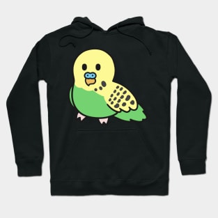 Cute Green Budgie Hoodie